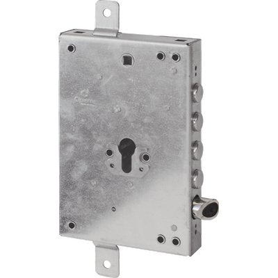 SERRATURA METALLO APPLICARE 50128REG CIPIERRE  F.SAGOM M2 TRIPL+SCR IP.MM 28 E.MM 63 DX/SX