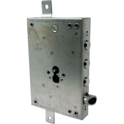 SERRATURA METALLO APPLICARE 50137REG CIPIERRE  F.SAGOM M2 TRIPL+SCR IP.MM 37 E.MM 63 DX/SX