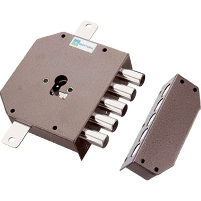 SERRATURA LEGNO APPLICARE 38620 MOTTURA  F.SAGOM M2 TRIPL E.MM 63 DX