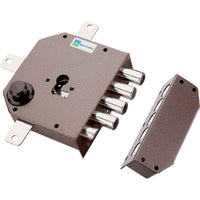 SERRATURA LEGNO APPLICARE 38650 MOTTURA  F.SAGOM M2 QUINT+SCR E.MM 63 DX