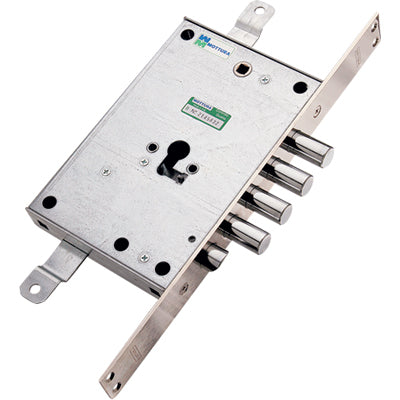 SERRATURA METALLO INFILARE 85771 MOTTURA  F.SAGOM M2 TRIPL+SCR IP.MM 28 E.MM 63 SX