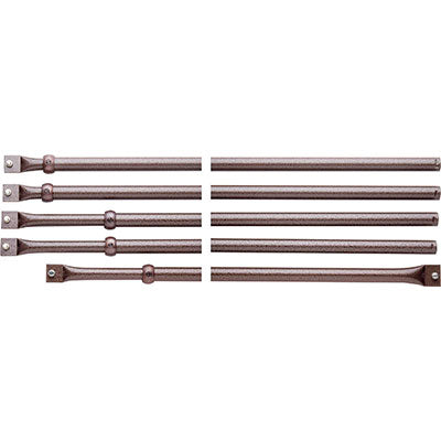 ASTE X SERRATURA ESTERNE 93141 MOTTURA - VERNICIATE DRITTE QUINTUPLICI MM 18 CF=PZ 5- 1 confezioni