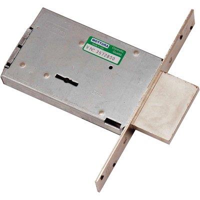 SERRATURA METALLO INFILARE 40702 MOTTURA  B.Q ZINC F.MM 25 DM M4 H.MM 80 E.MM 60