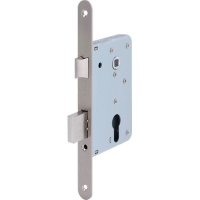 SERRATURA CANCELLO INFILARE 052501 WELKA  B.T ZINC F.MM 20 F.SAGOM M2+SCR+Q8 E.MM 50