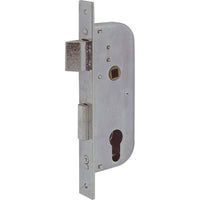 SERRATURA CANCELLO INFILARE 061300 WELKA  B.Q ZINC F.MM 22 F.SAGOM M2+SCR+Q8 E.MM 30