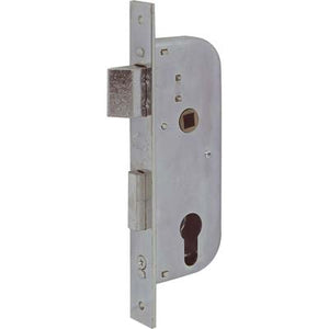 SERRATURA CANCELLO INFILARE 061300 WELKA  B.Q ZINC F.MM 22 F.SAGOM M2+SCR+Q8 E.MM 30