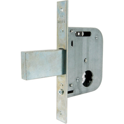 SERRATURA CANCELLO INFILARE 073454 WELKA  B.Q ZINC F.MM 22 M1,5+POM E.MM 45 C.MM 72