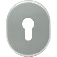 MOSTRINA PORTA BLINDATA 316L/SV CIPIERRE - F.SAGOM CROMO SATINATO MM 90X70- 5 pezzi