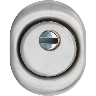 DEFENDER MONOLITO BD200 DISEC  CROMO SATINATO F.SAG I.MM 38 D.MM 50 H.MM 25