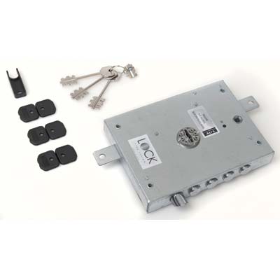 SERRATURA METALLO APPLICARE SER 611 DIERRE ATRA  DM M4 TRIPL+SCR IP.MM 28 E.MM 63 DX