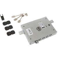 SERRATURA METALLO APPLICARE SER 711 DIERRE ATRA  DM M4 TRIPL+SCR IP.MM 28 E.MM 73 SX