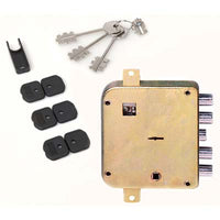 SERRATURA METALLO APPLICARE SER 322 DIERRE ATRA  DM M4 TRIPL+SCR IP.MM 28 E.MM 65 DX