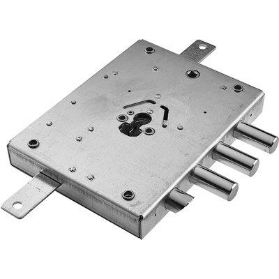 SERRATURA METALLO APPLICARE IMB NE42 DIERRE ATRA  F.SAGOM M4 TRIPL+SCR IP.MM 37 E.MM 70 DX
