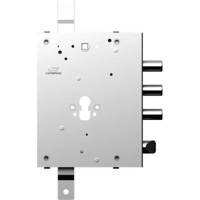 SERRATURA METALLO APPLICARE GA137 CIPIERRE  F.SAGOM M2 TRIPL+SCR IP.MM 37 E.MM 90 DX/SX