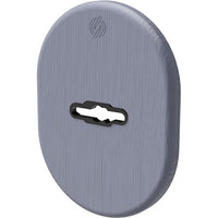 MOSTRINA PORTA BLINDATA 4301 SECUREMME - DM OTTONE CROMO SATINATO MM 82X62- 5 pezzi