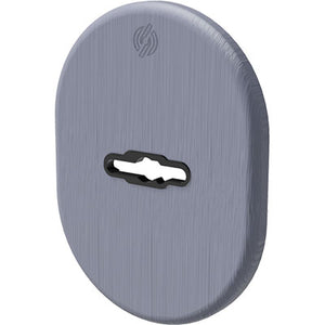 MOSTRINA PORTA BLINDATA 4301 SECUREMME - DM OTTONE CROMO SATINATO MM 82X62- 5 pezzi