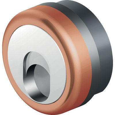 DEFENDER MAGNETICO MRM503 HAND DISEC  INOX OTTONE BRONZATO F.SAG I.MM 31 D.MM 50 H.MM 25