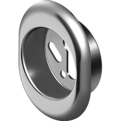 BOCCHETTA ANTISTRAPPO DEFENDER MRM500 DISEC  CROMO SATINATO I.MM 38/31 D.MM 50 H.MM 15