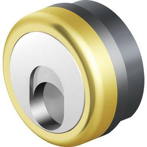 DEFENDER MAGNETICO MRM500 HAND DISEC  INOX OTTONE LUCIDO F.SAG I.MM 38 D.MM 50 H.MM 25