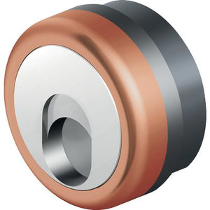 DEFENDER MAGNETICO MRM500 HAND DISEC  INOX OTTONE BRONZATO F.SAG I.MM 38 D.MM 50 H.MM 25