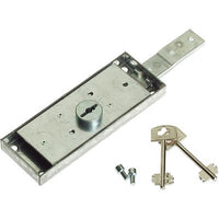 SERRATURA SERRANDA APPLICARE 2215 SECUREMME  DM C.PIEGATO LATERALE DX