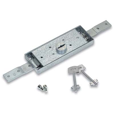 SERRATURA SERRANDA APPLICARE 2205 SECUREMME  DM CENTRALE C.PIEGATO