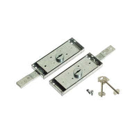 SERRATURA SERRANDA APPLICARE 2235 SECUREMME - DM LATERALE DX+SX C.PIEGATO CF=PZ 2- 1 confezioni