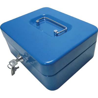 CASSETTA PORTAVALORI EFFE  ACCIAIO VERNICIATO CHIAVI 2 CM 30X24X9