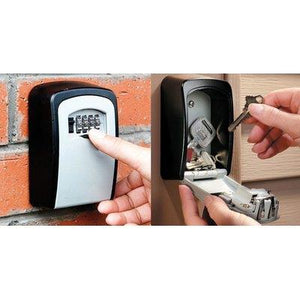 CASSETTA PORTACHIAVI A COMBINAZIONE KEYBOX STARK  ACCIAIO SOLIDO CM 10X3,5 H.CM 12