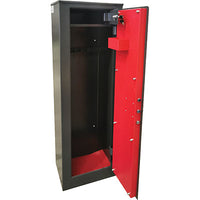 ARMADIO PORTA FUCILI CLASSIC 8 POSTI EFFE  + TESORETTO CM 42X30 H.CM 145