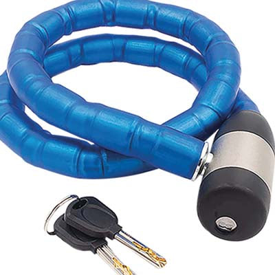 ANTIFURTO CAVO BLINDATO BICIMOTO 81903 ILSA  ACCIAIO MM 23 CM 100