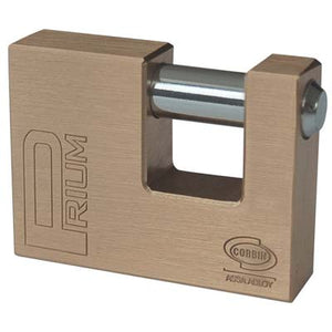 LUCCHETTO RETTANGOLARE YALE/CORBIN  OTTONE CHIAVI 2 MM 70