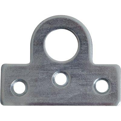 OCCHIOLO PORTALUCCHETTO - ZINCATO S.MM 1,8 MM 47X35,5 FORO MM 12 CF=PZ 100- 1 confezioni