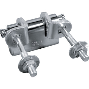 OCCHIOLI FISSI CANCELLO VIRO - ZINCATI VITE MM 44 SPOSTAMENTO MM 26- 2 pezzi