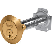 CILINDRO ESTERNO STACCATO 708 VIRO  OTTONE CHIAVI 3 MM 90 MAX