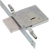 SERRATURA METALLO INFILARE 450/3M SAB  B.Q ZINC F.MM 25 DM M4 TRIPL H.MM 90 E.MM 60