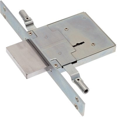 SERRATURA METALLO INFILARE 450/3M SAB  B.Q ZINC F.MM 25 DM M4 TRIPL H.MM 90 E.MM 60