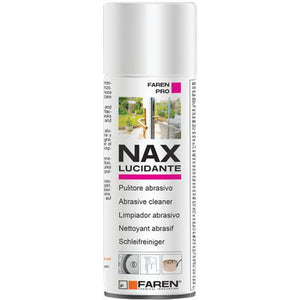 PULITORE METALLI ABRASIVO SPRAY NAX FAREN - ML 200- 12 pezzi