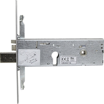 SERRATURA METALLO INFILARE ELETTRICA 96392 ISEO  B.Q ZINC F.MM 25 F.S M3 TRIP+SCR+Q8 H.MM64 E.MM100