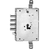 SERRATURA METALLO APPLICARE 668G01 ISEO  F.SAGOM M2 TRIPL+SCR IP.MM 28 E.MM 63 (MOTTURA)