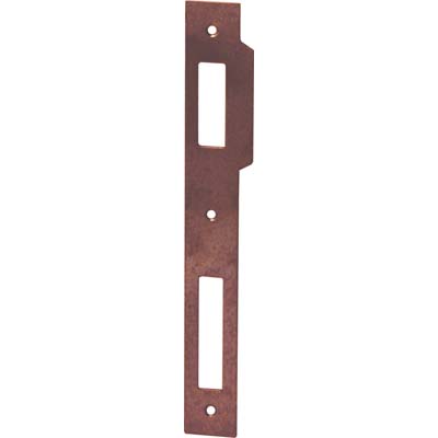 CONTROPIASTRA X SERRATURA PATENT 040P BONAITI - F.MM 22 B.QUADRO BRONZATO- 5 pezzi