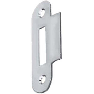 CONTROPIASTRA X SERRATURA B-BITTER T60 BONAITI - F.MM 18 B.TONDO CROMO OPACO- 5 pezzi