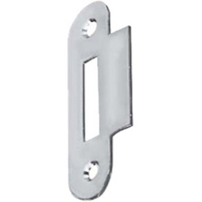 CONTROPIASTRA X SERRATURA B-BITTER T60 BONAITI - F.MM 18 B.TONDO CROMO OPACO- 5 pezzi