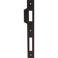 CONTROPIASTRA B.QUADRO X PATENT 592 AGB - F.MM 22 BRONZATO- 5 pezzi