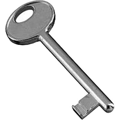 CHIAVE PATENT NICHELATA AGB - ZAMA n°  4- 10 pezzi