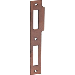 CONTROPIASTRA X SERRATURA PATENT 042P BONAITI - F.MM 22 B.QUADRO BRONZATO- 5 pezzi