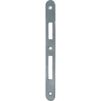 CONTROPIASTRA X SERRATURA PATENT 042T BONAITI - F.MM 22 B.TONDO NICHELATO- 5 pezzi