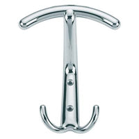 APPENDIABITI GIOVE - ZAMA CROMO LUCIDO MM 115X100- 5 pezzi