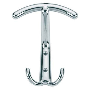 APPENDIABITI GIOVE - ZAMA CROMO LUCIDO MM 115X100- 5 pezzi