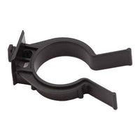 GANCIO PIEDINO MOBILI ABS - NERO FISSAGGIO A ZOCCOLO MM 28- 50 pezzi